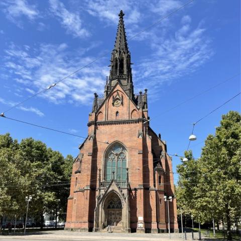 Červený kostel v Brně